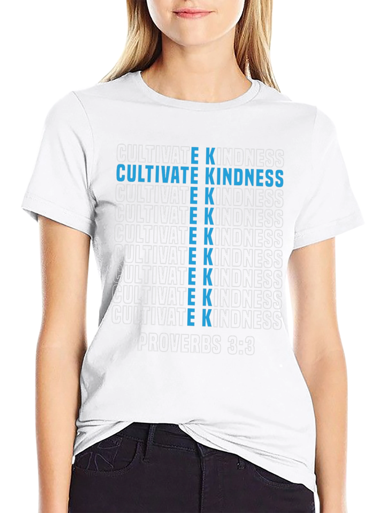 Cultivate Kindness Graphic T-Shirt - Proverbs 3:3