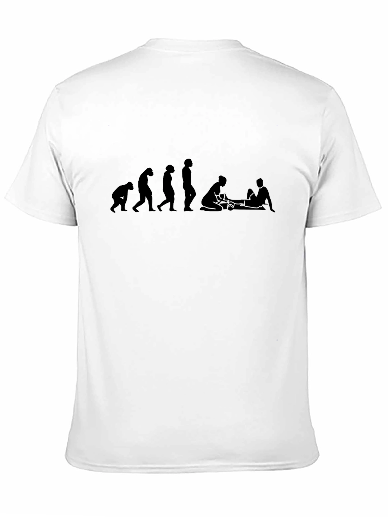 Evolution of Chiropractic Black T-Shirt