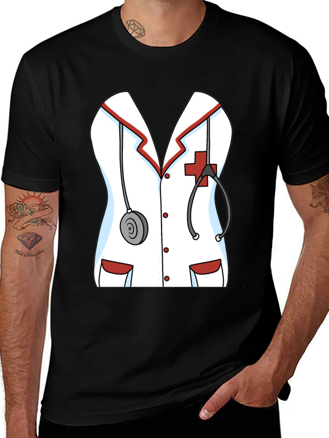Novelty Nurse Costume T-Shirt