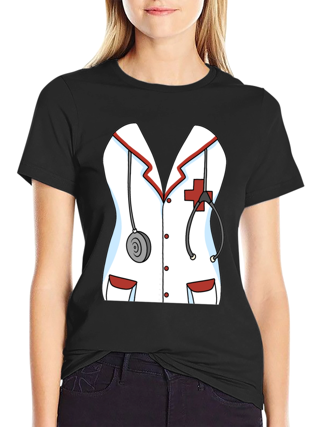 Novelty Nurse Costume T-Shirt