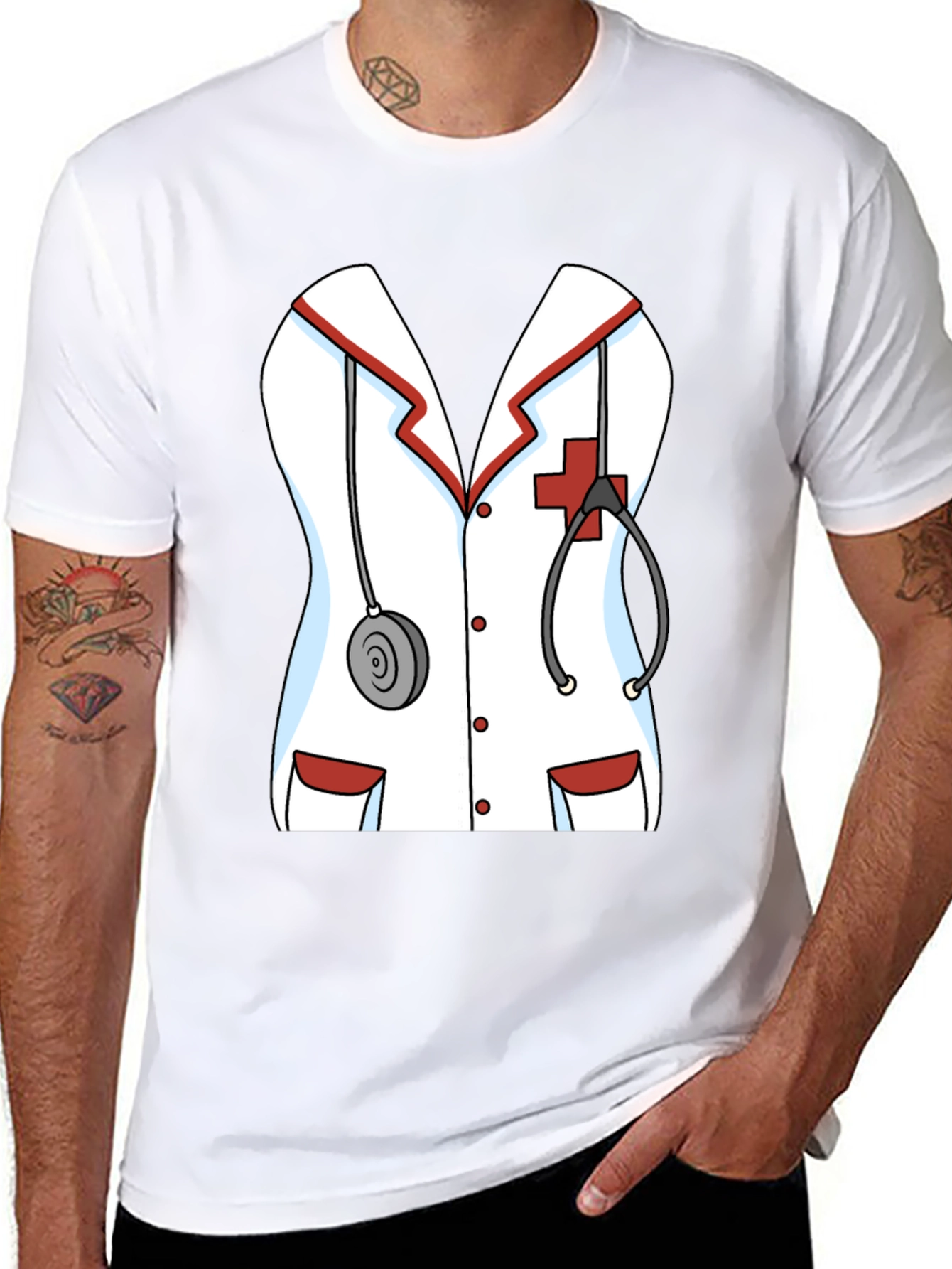Novelty Nurse Costume T-Shirt
