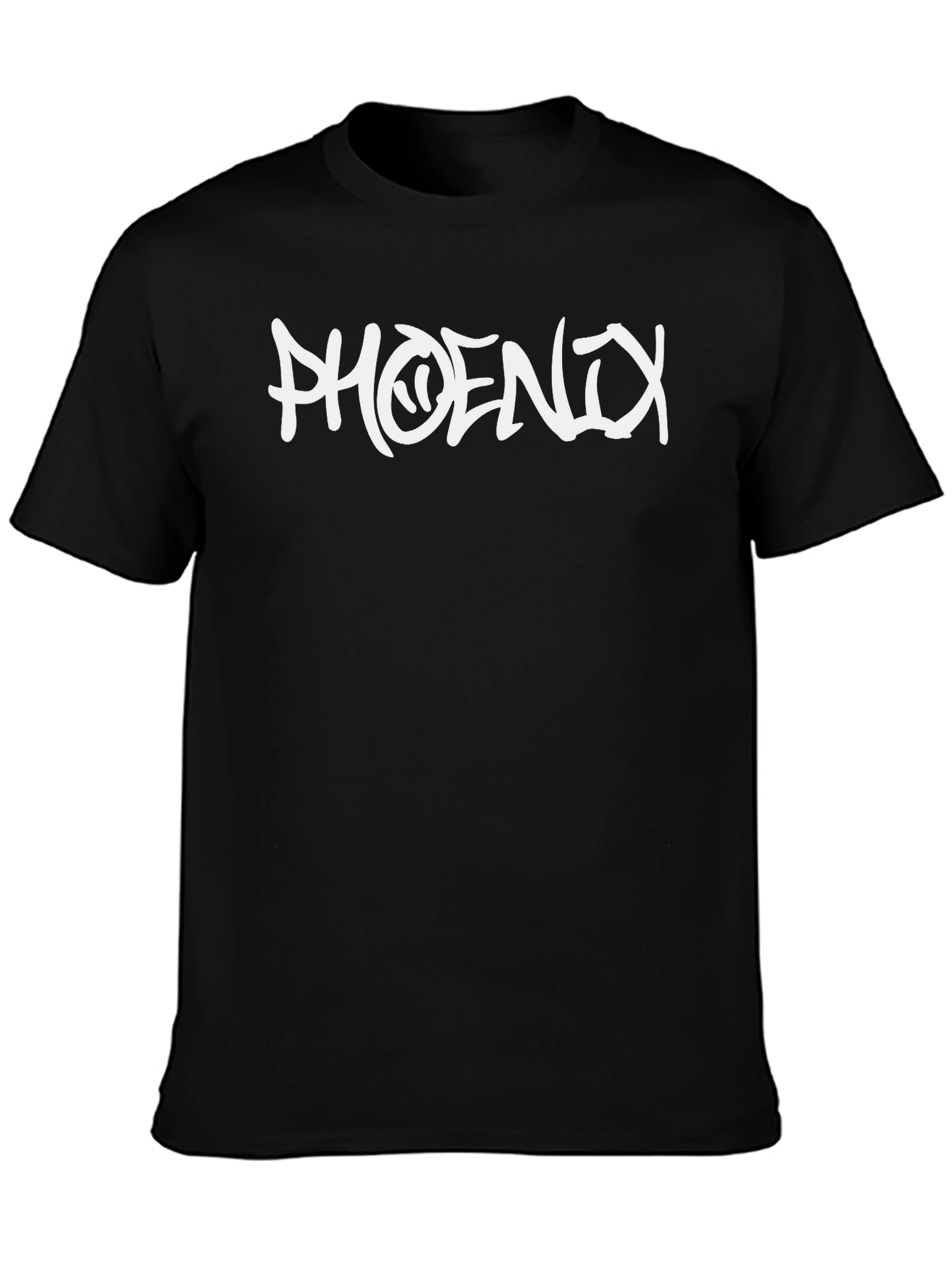 Phoenix Graphic Black T-Shirt