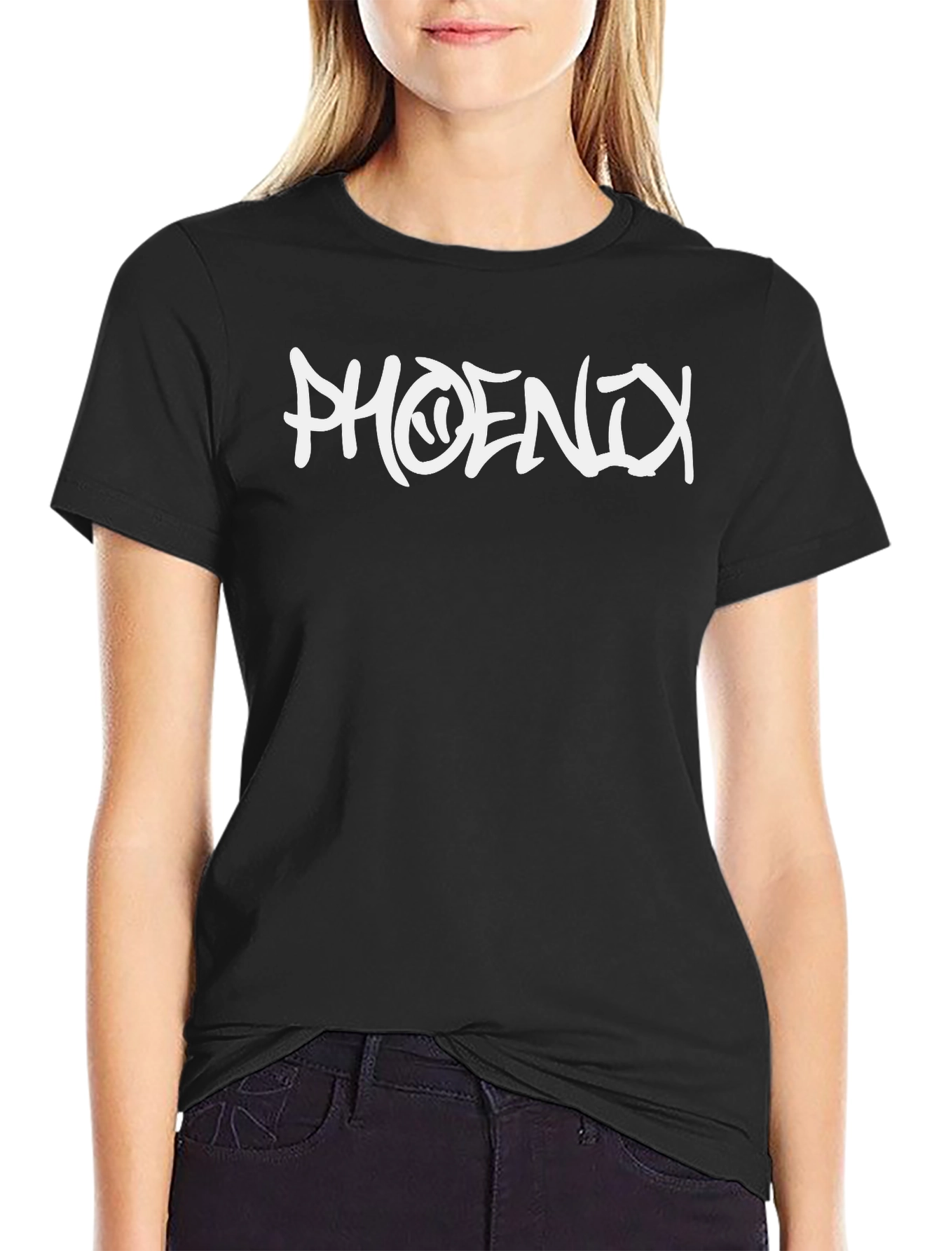 Phoenix Graphic Black T-Shirt