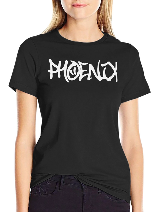 Phoenix Graphic Black T-Shirt