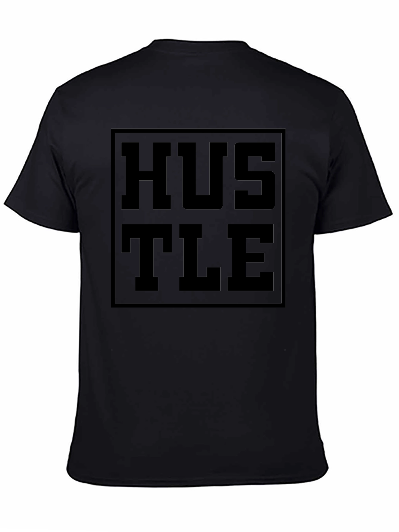 Hustle Graphic Tee - Black