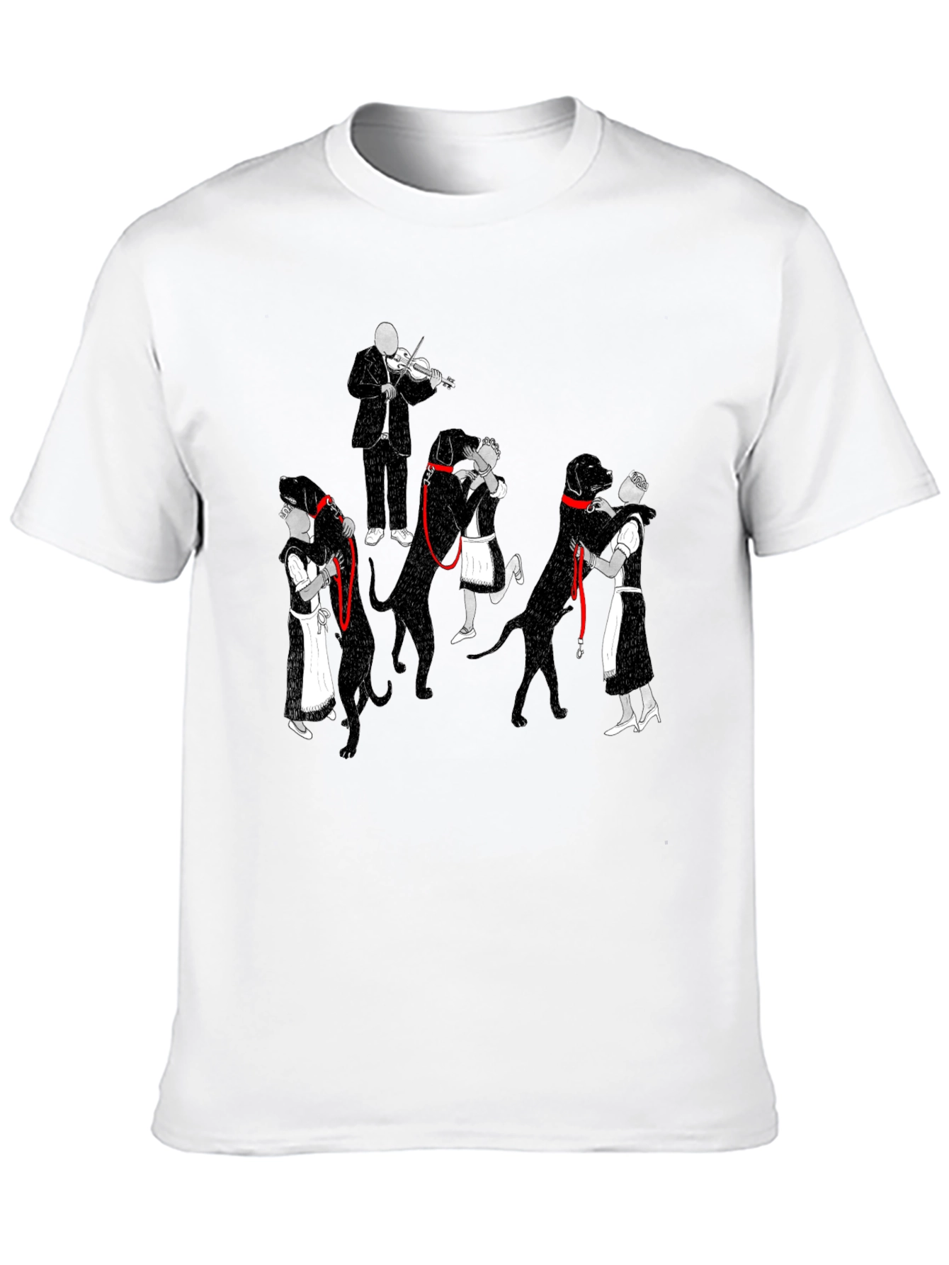 Dog Dance T-Shirt - Black Graphic Tee