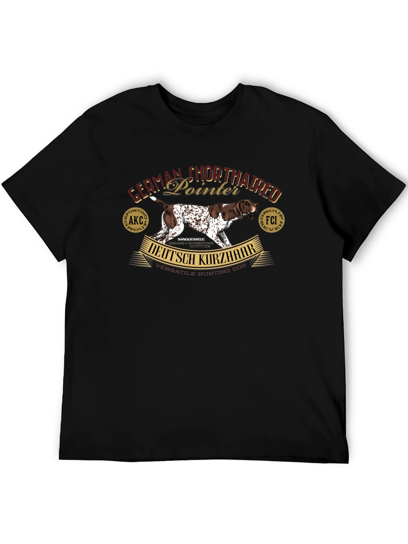 German Shorthaired Pointer Dog Breed T-Shirt