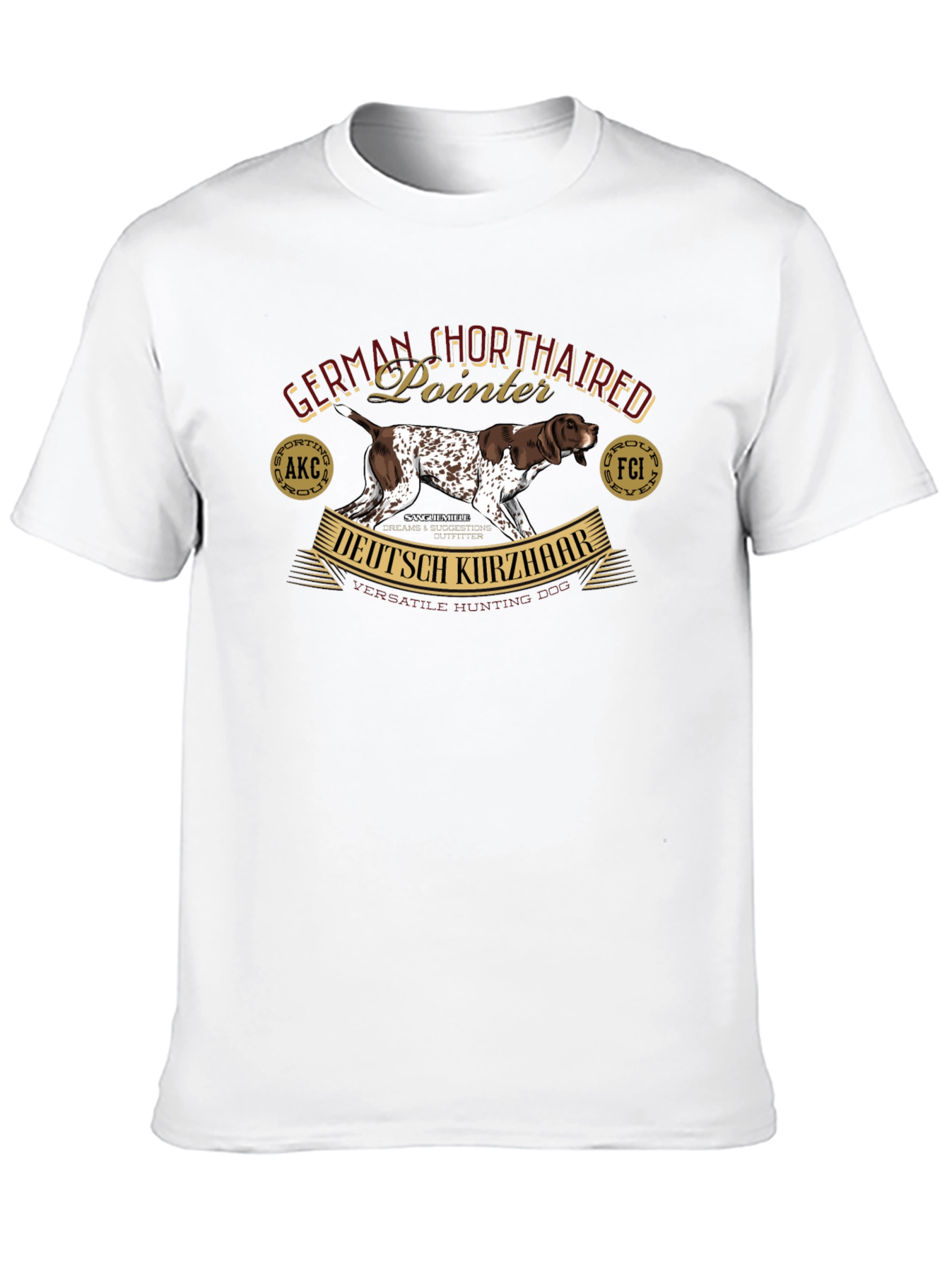 German Shorthaired Pointer Dog Breed T-Shirt
