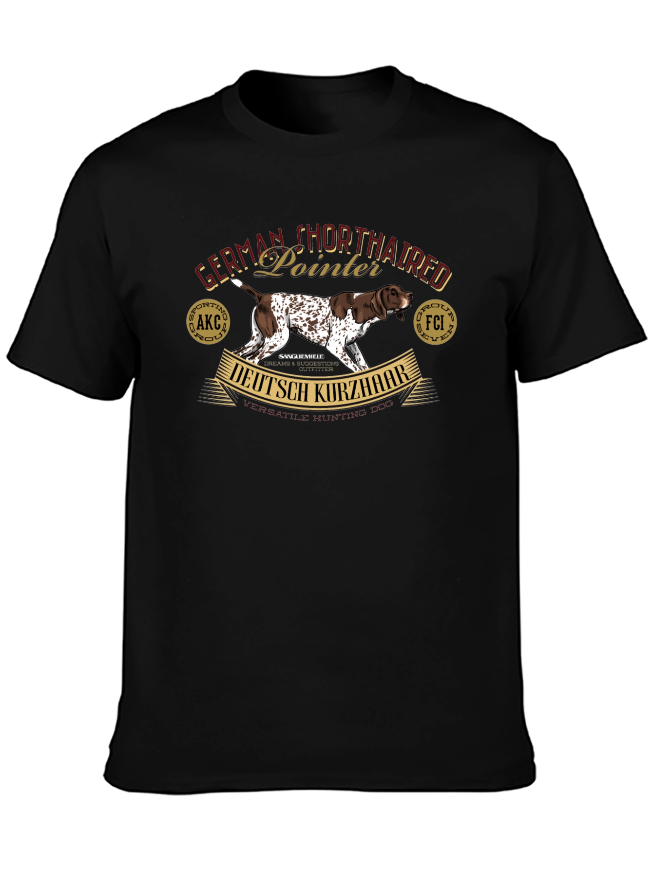 German Shorthaired Pointer Dog Breed T-Shirt