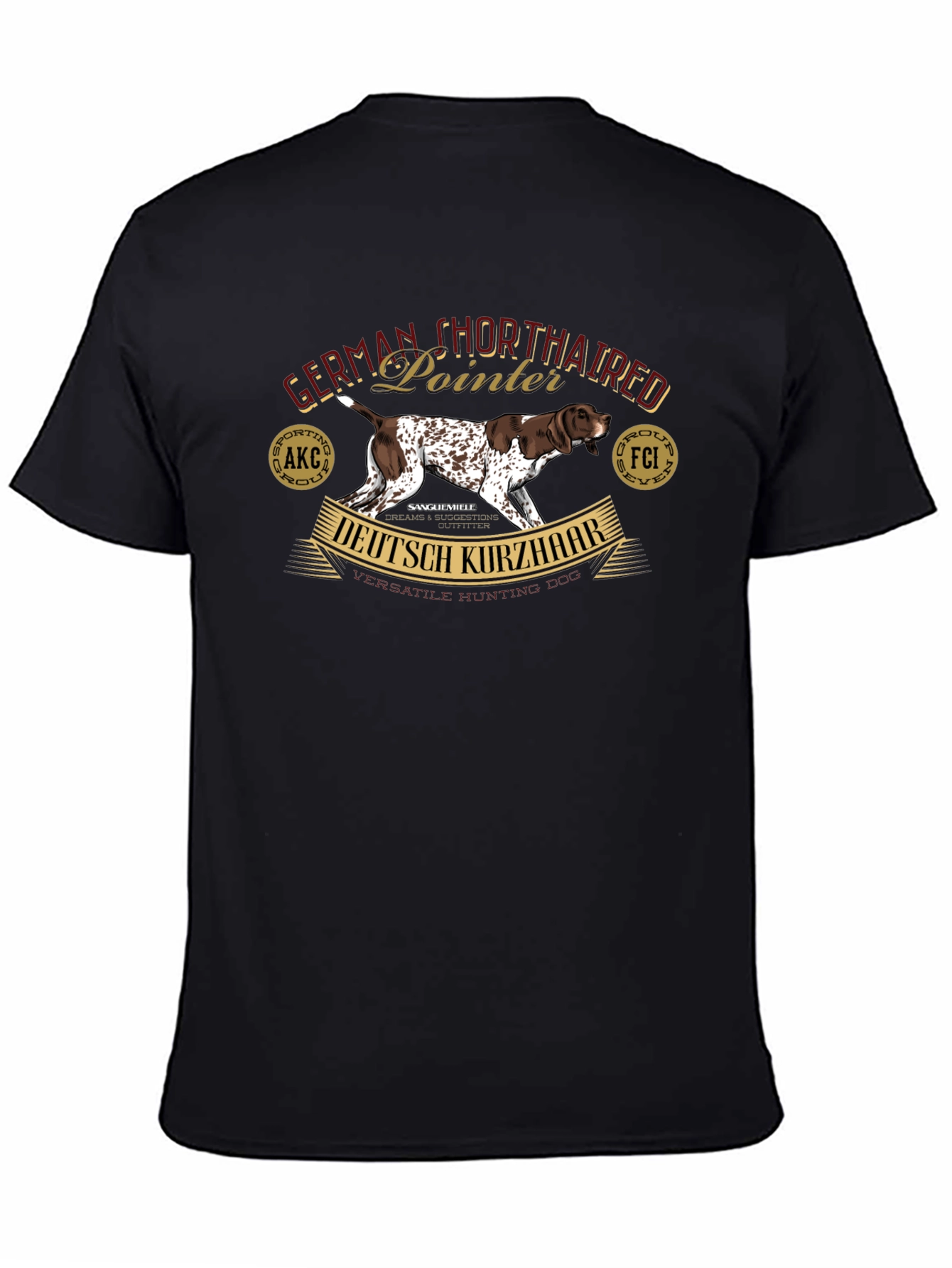 German Shorthaired Pointer Dog Breed T-Shirt
