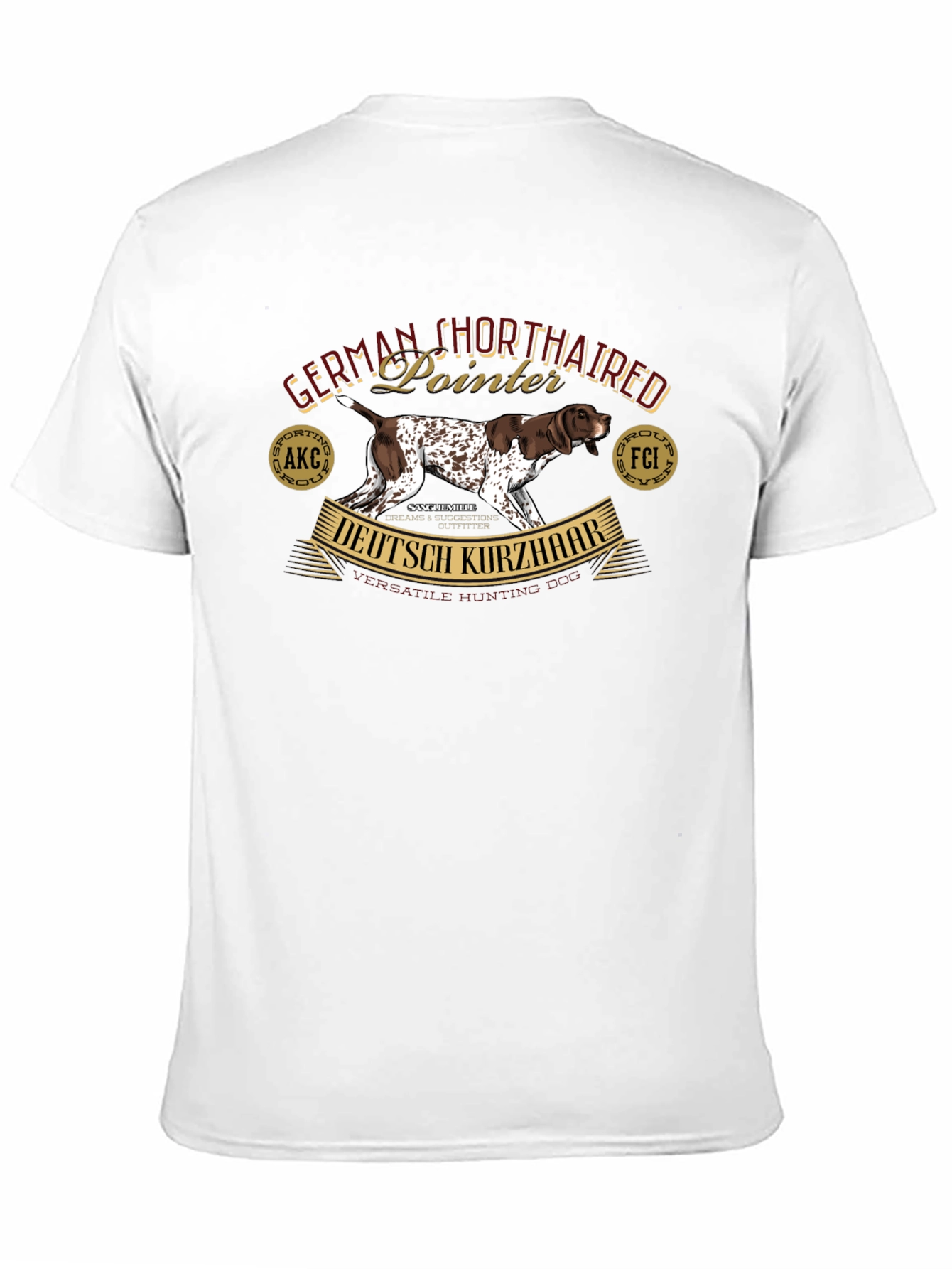 German Shorthaired Pointer Dog Breed T-Shirt