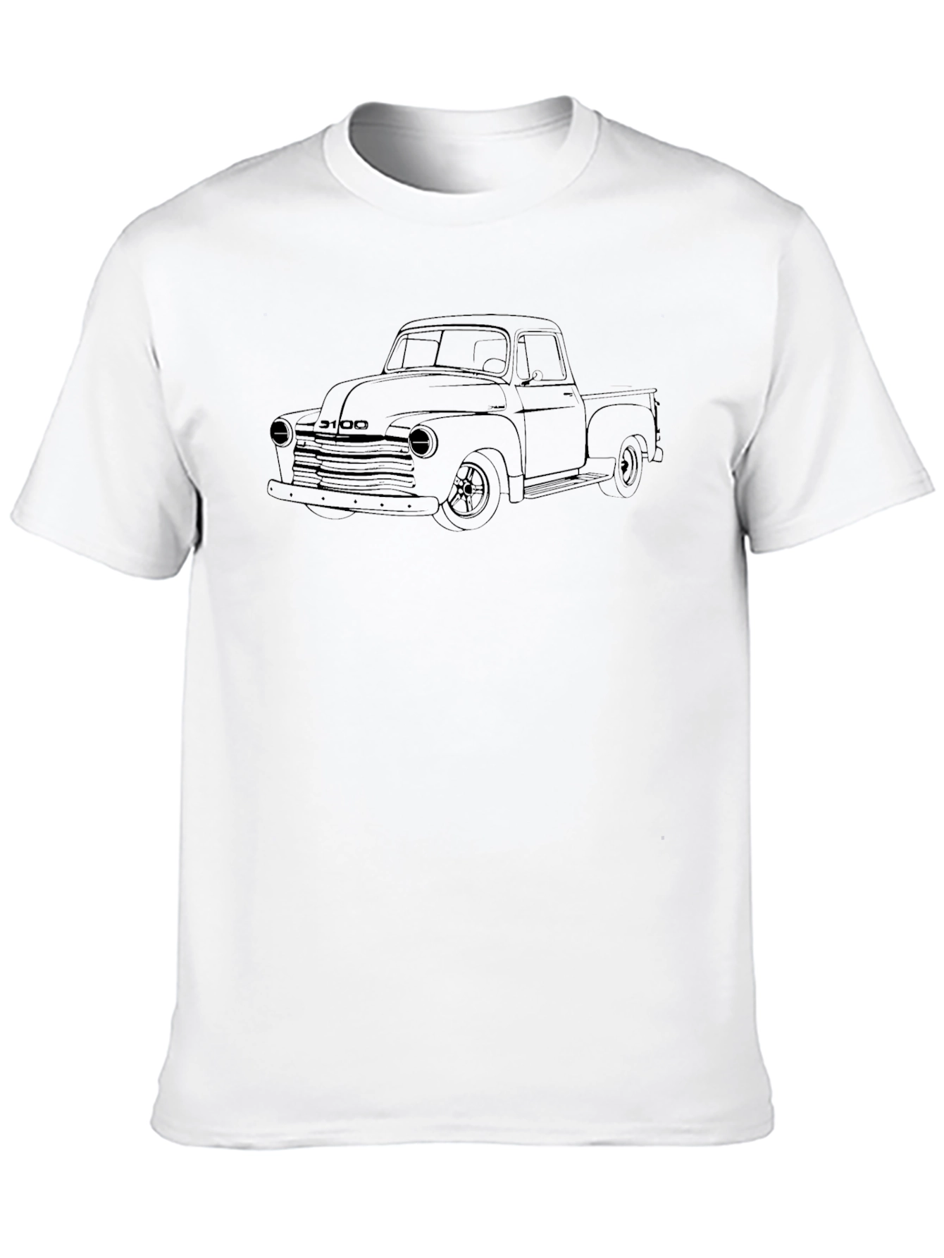 Classic Truck Graphic Tee - Mens Black T-Shirt