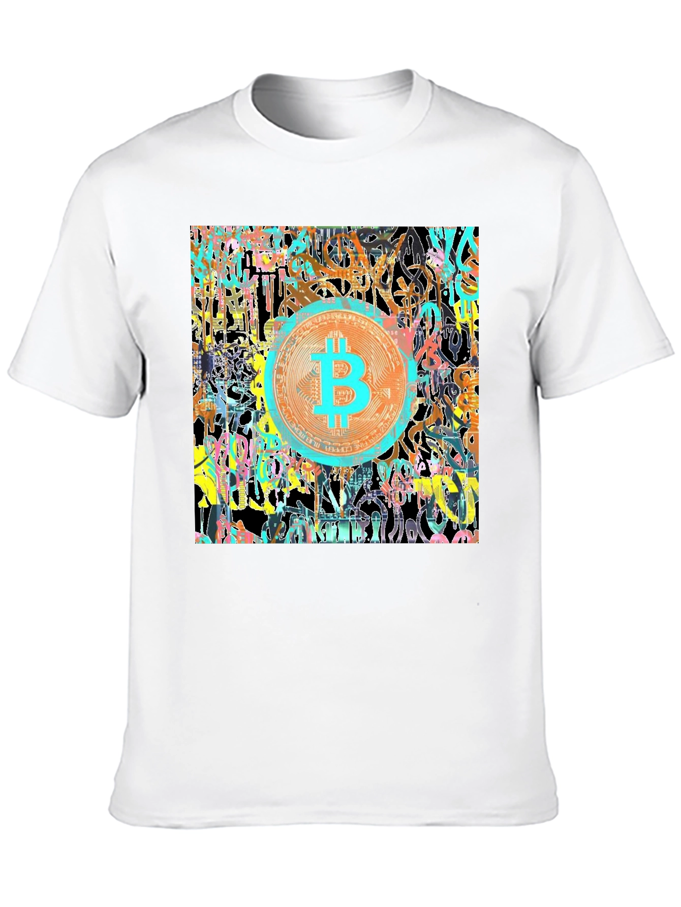 Bitcoin Crypto Art T-Shirt