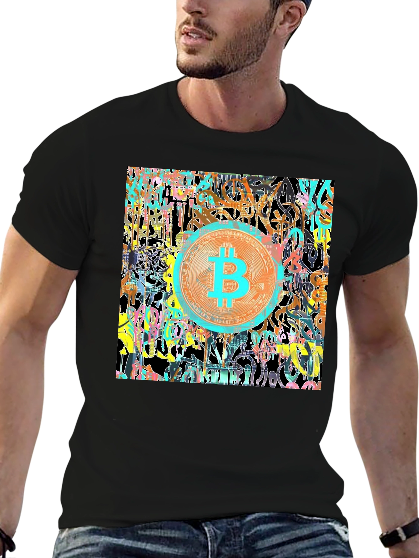 Bitcoin Crypto Art T-Shirt