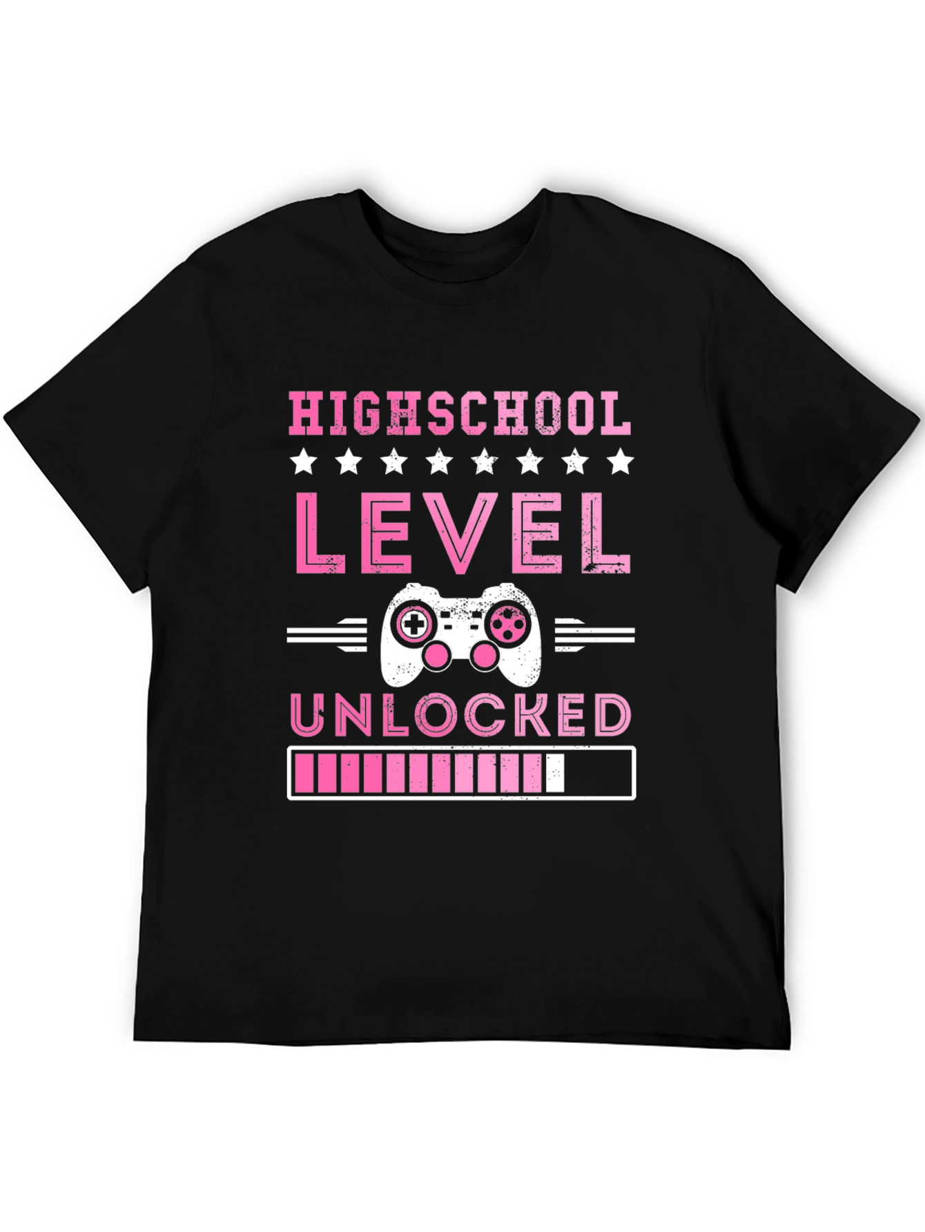 High School Level Unlocked Gamer T-Shirt