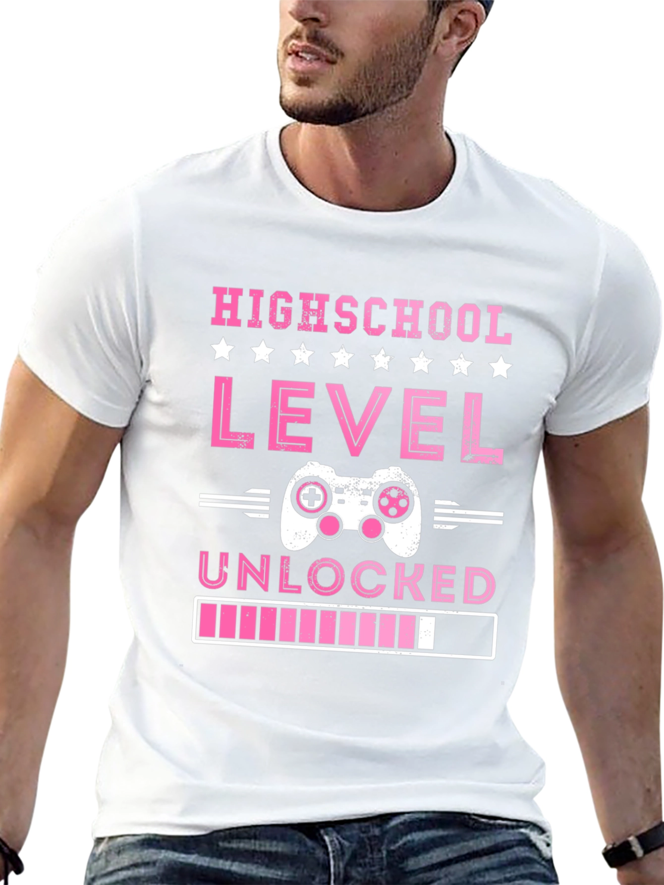 High School Level Unlocked Gamer T-Shirt