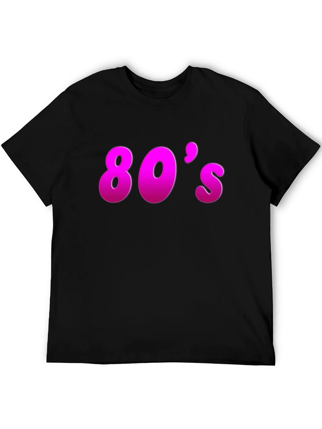 80s Graphic Black T-Shirt