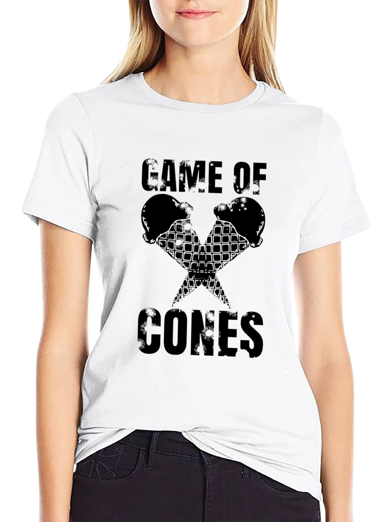 Game of Cones Black T-Shirt