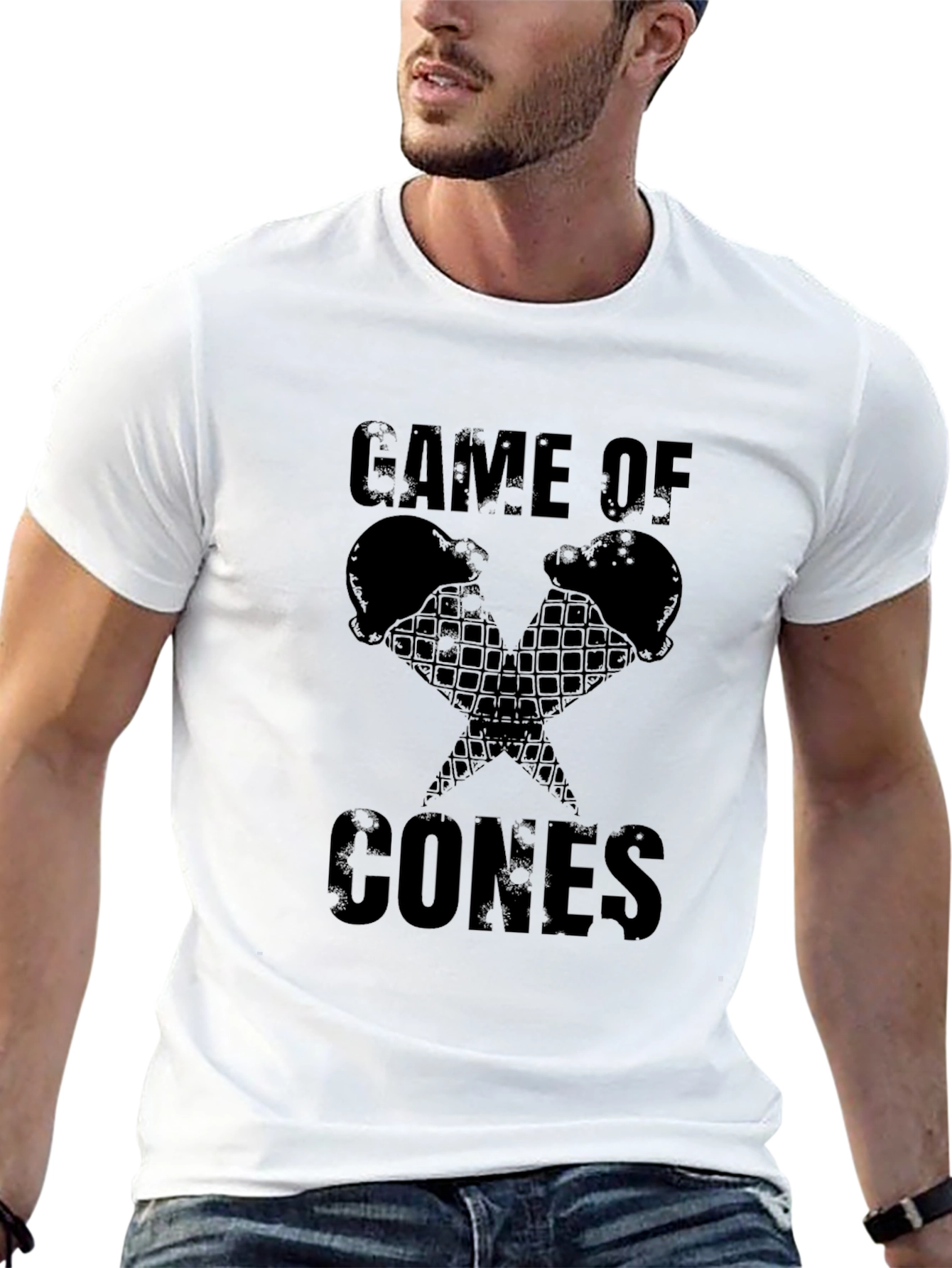 Game of Cones Black T-Shirt