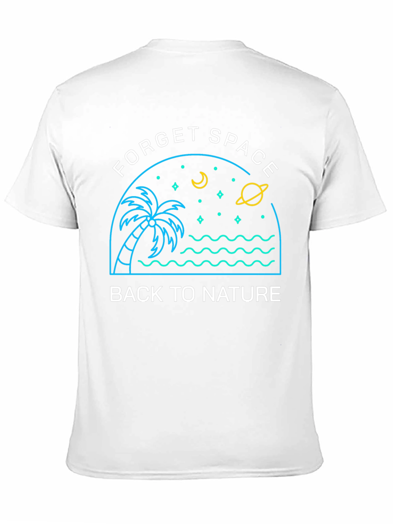 Forget Space Back to Nature Graphic Tee