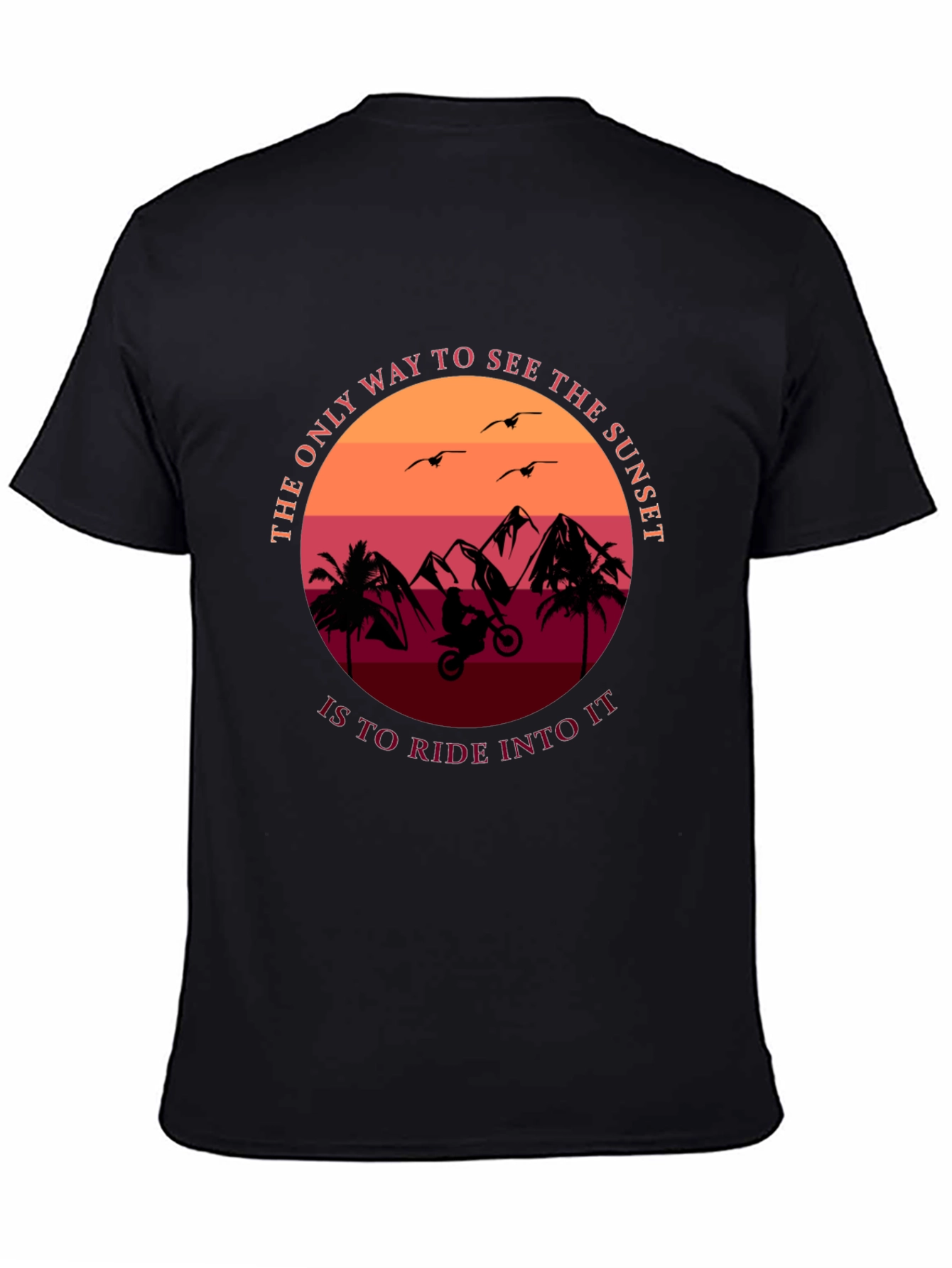 Sunset Ride T-Shirt - Adventure Tee