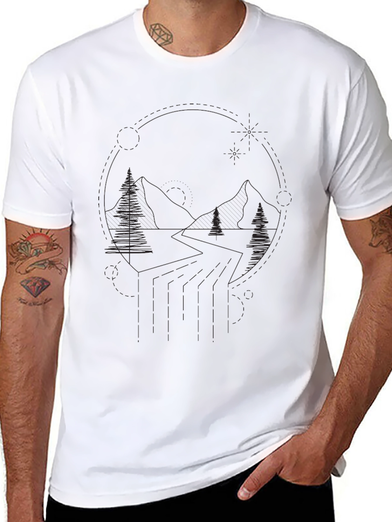 Mens Graphic Tee - Outdoors & Nature