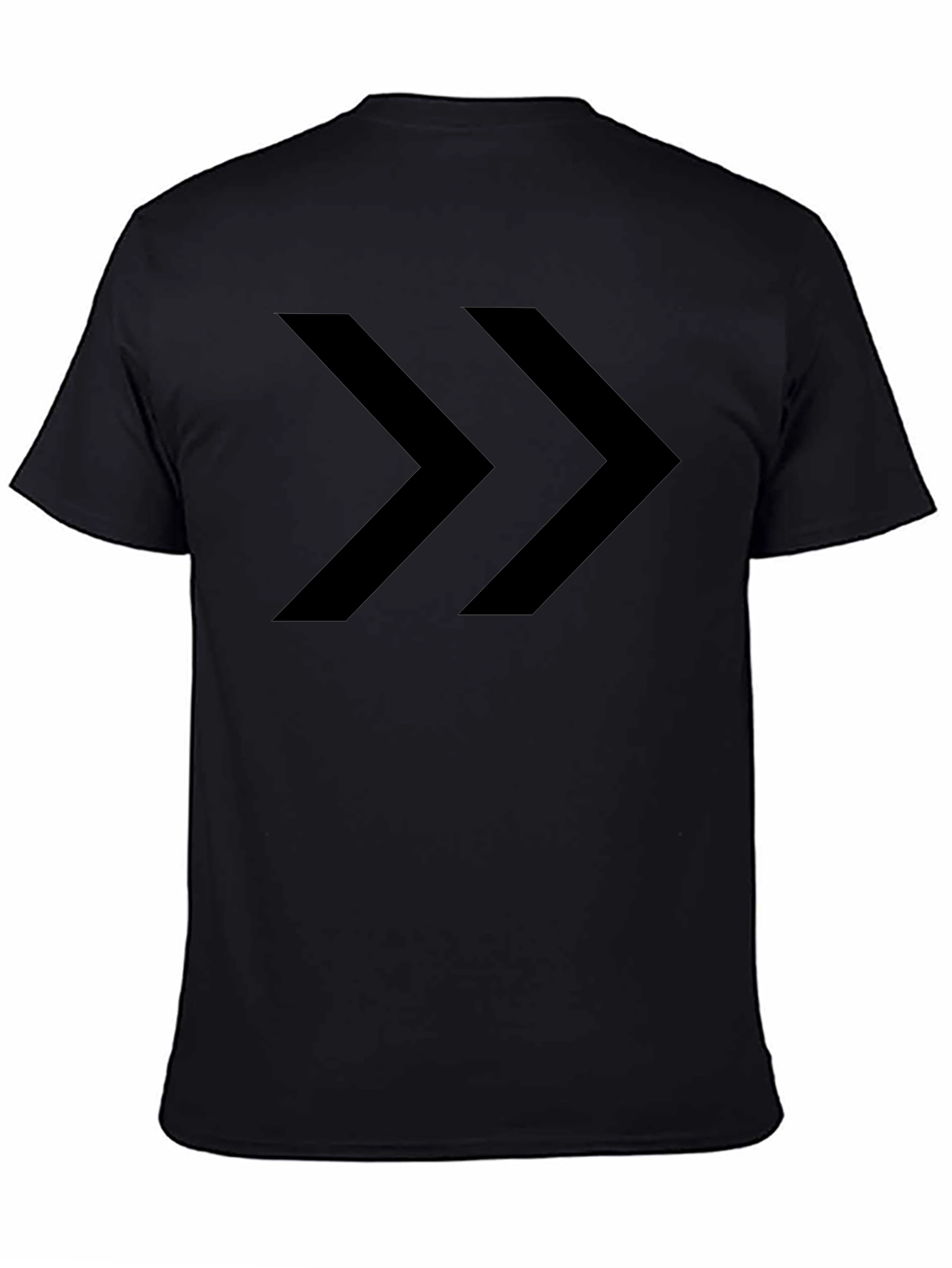 Forward Arrow Graphic Black T-Shirt