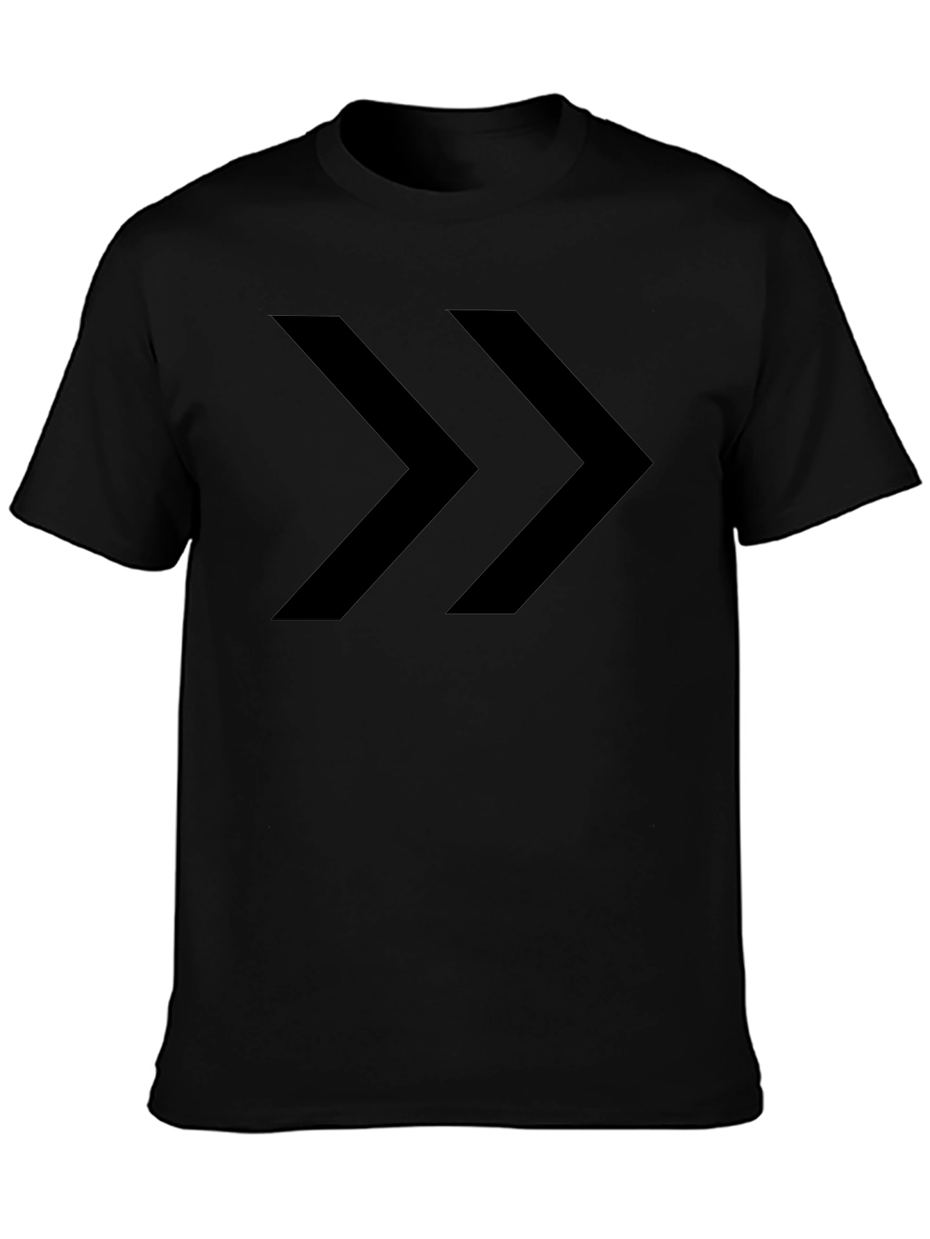 Forward Arrow Graphic Black T-Shirt