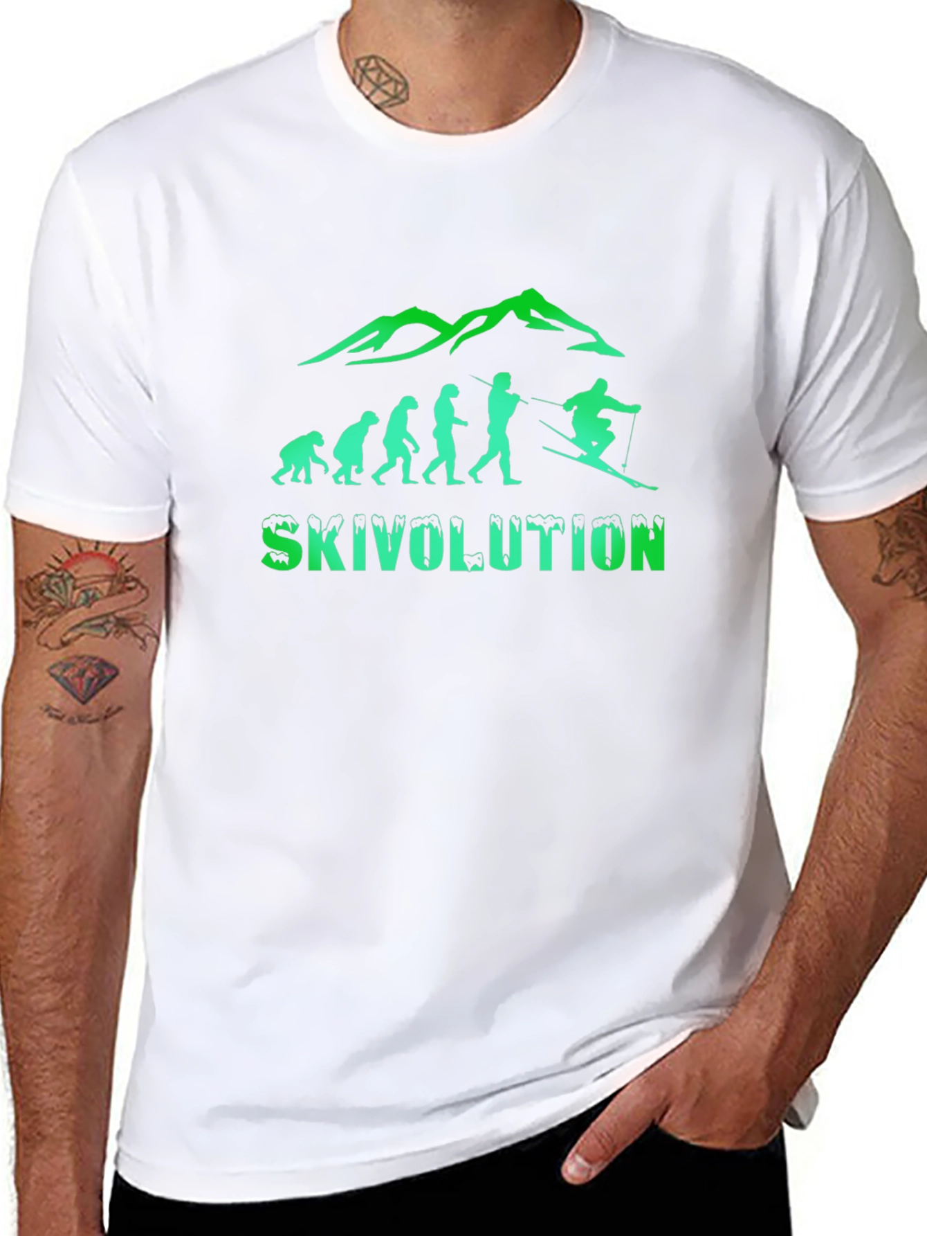 Skivolution Ski Evolution T-Shirt