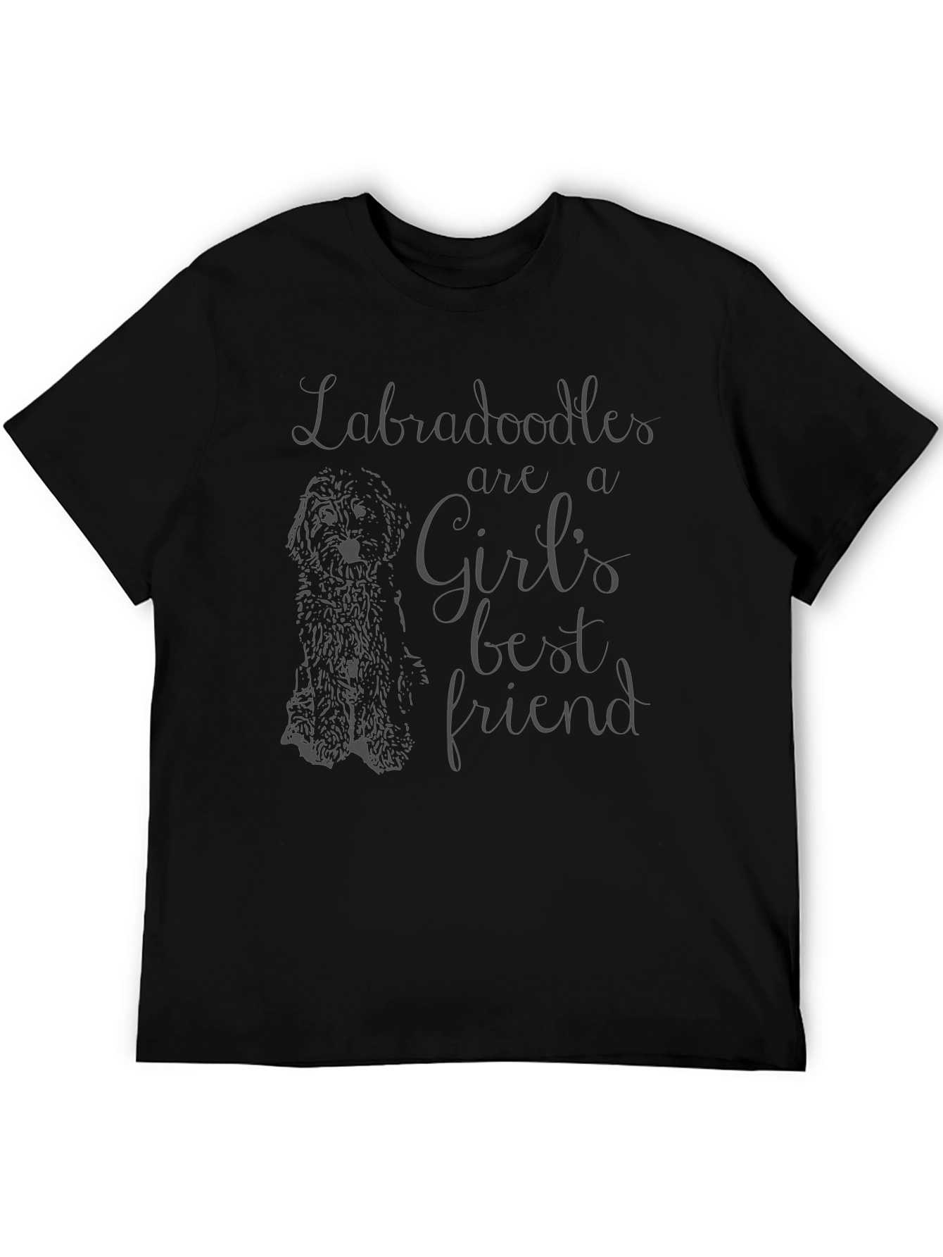 Labradoodle Girls Best Friend Graphic T-Shirt