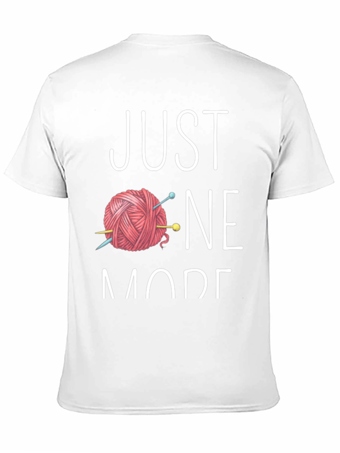 Knitting Lover Tee: Just One More Row!