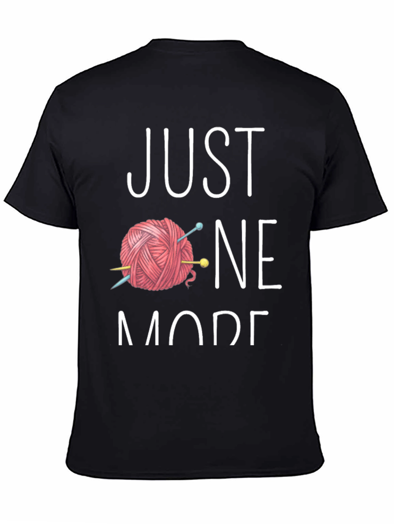 Knitting Lover Tee: Just One More Row!