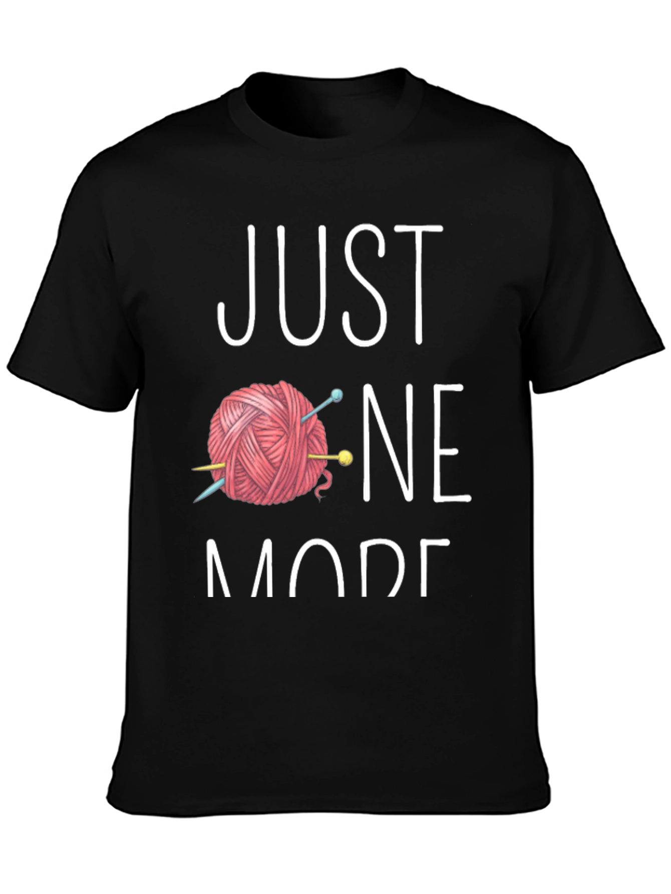 Knitting Lover Tee: Just One More Row!