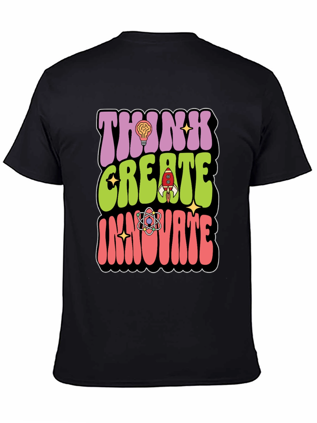 Think Create Innovate Graphic T-Shirt