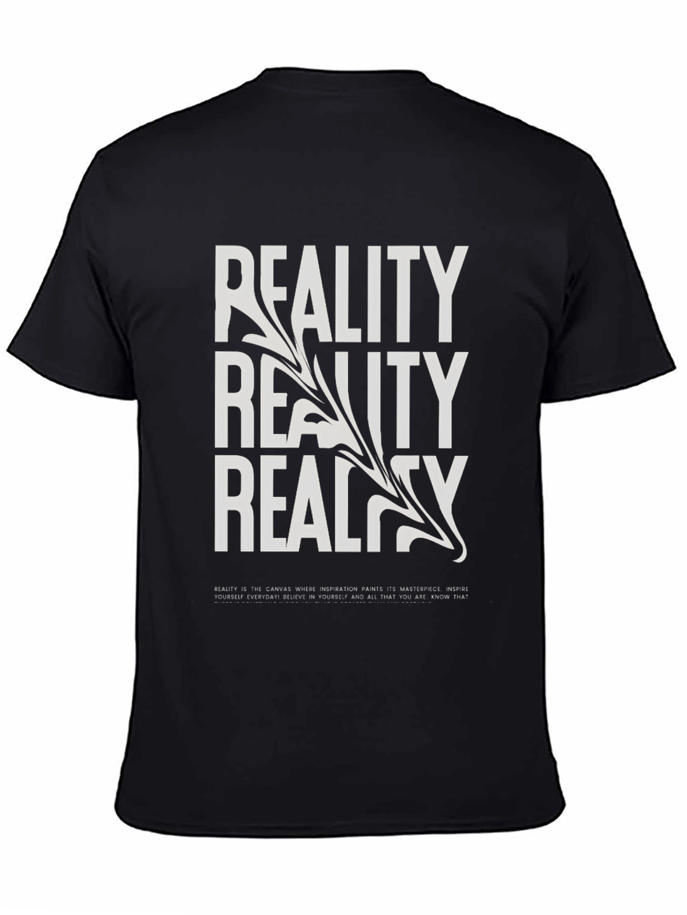 Reality Graphic Print T-Shirt
