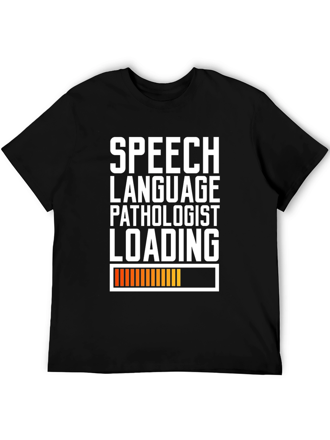 Speech Language Pathologist Loading T-Shirt - Black
