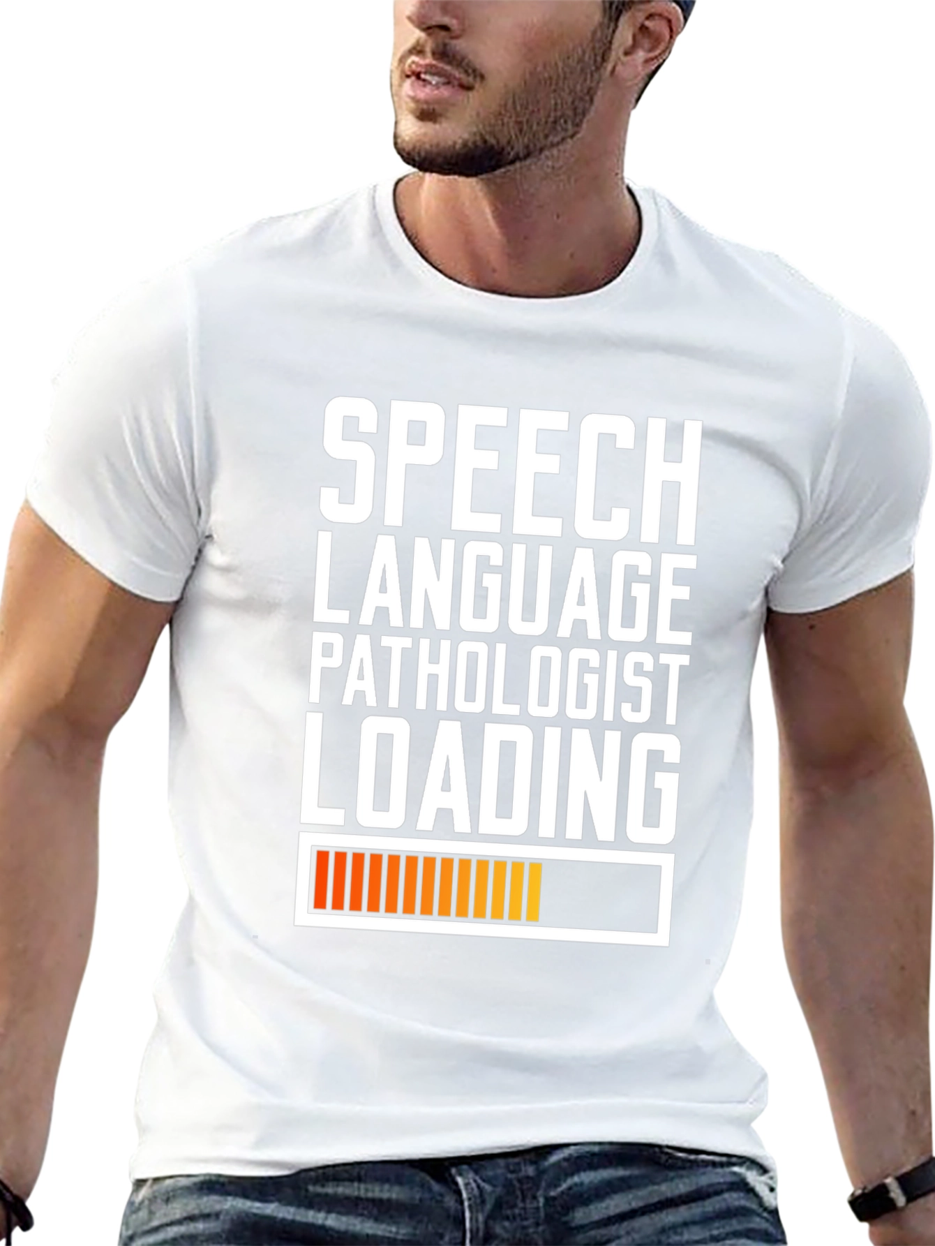 Speech Language Pathologist Loading T-Shirt - Black