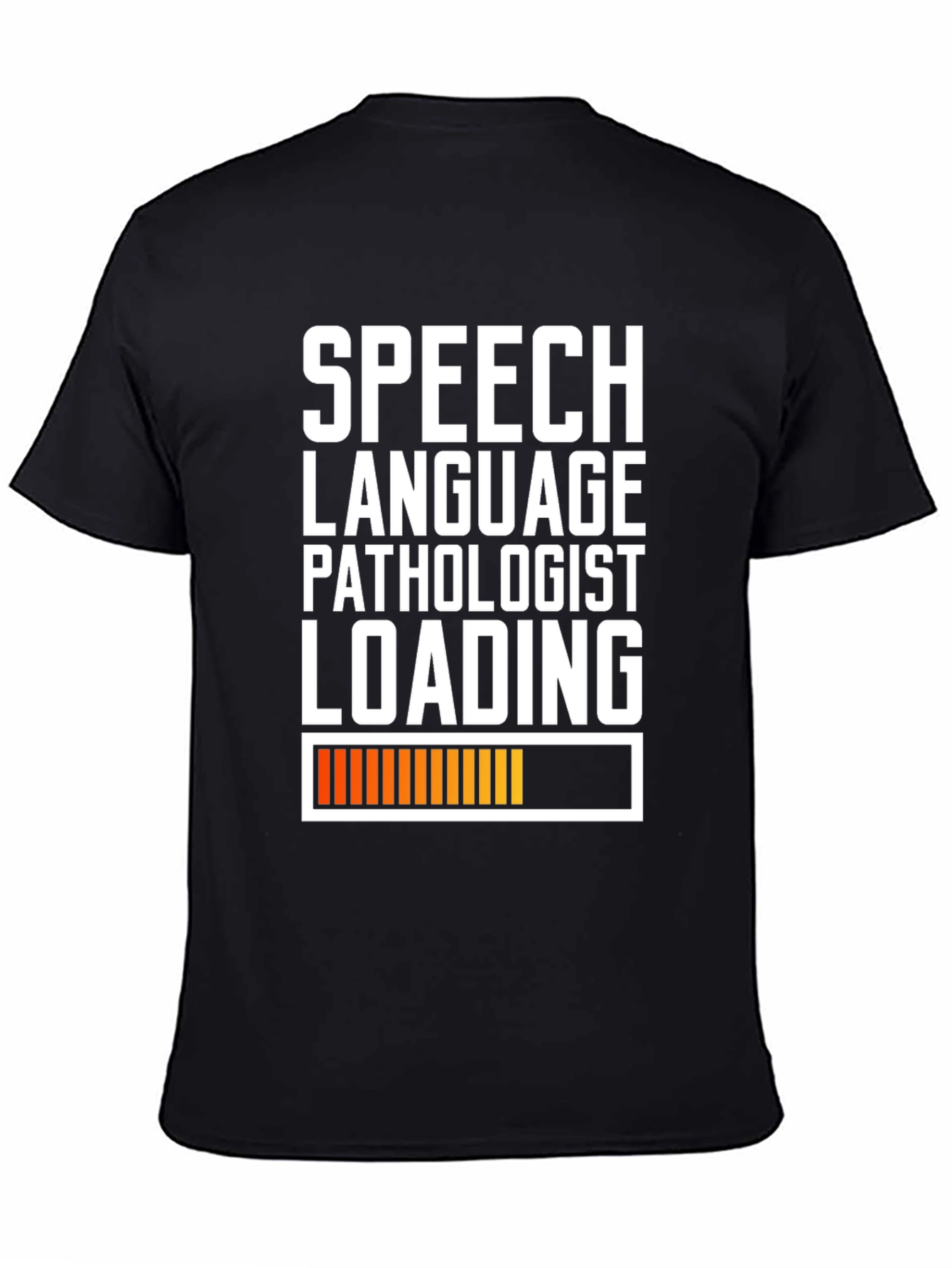 Speech Language Pathologist Loading T-Shirt - Black
