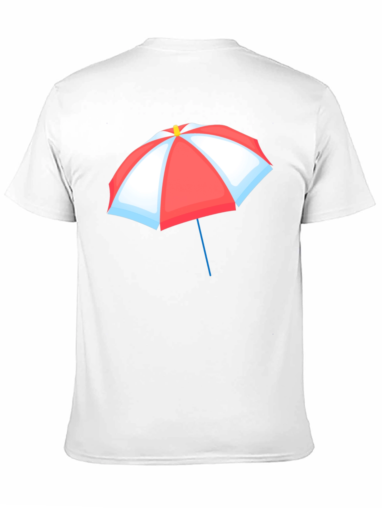 Umbrella Graphic T-Shirt - Black Casual Tee