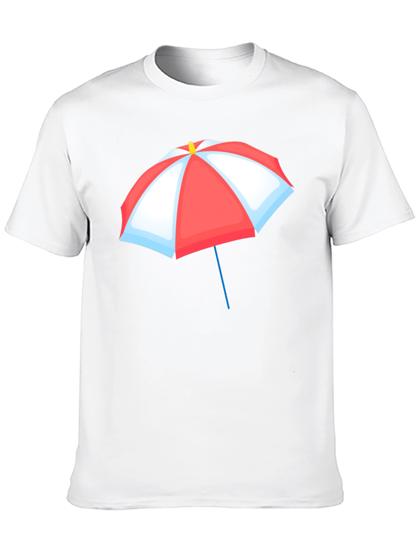 Umbrella Graphic T-Shirt - Black Casual Tee