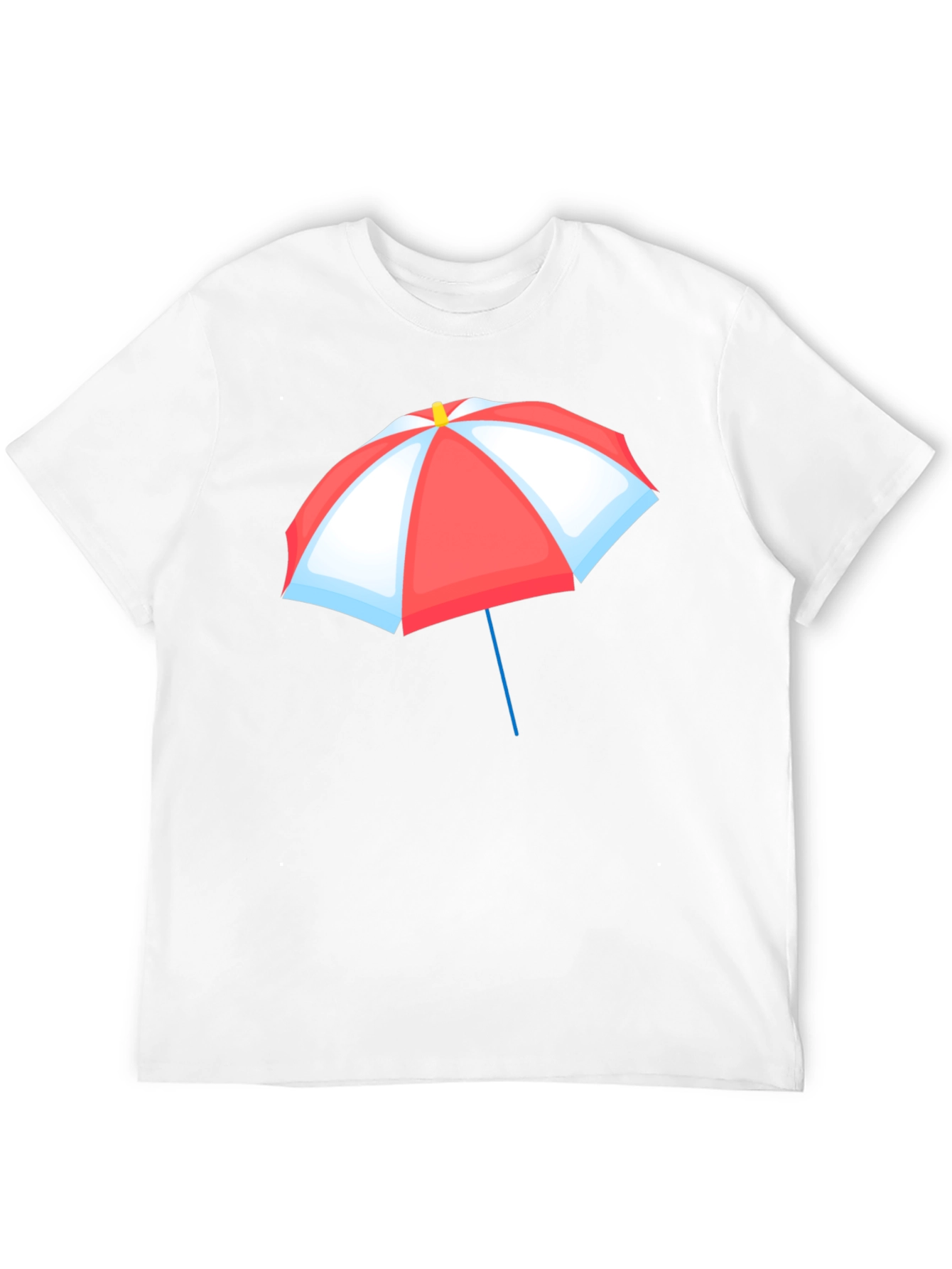 Umbrella Graphic T-Shirt - Black Casual Tee