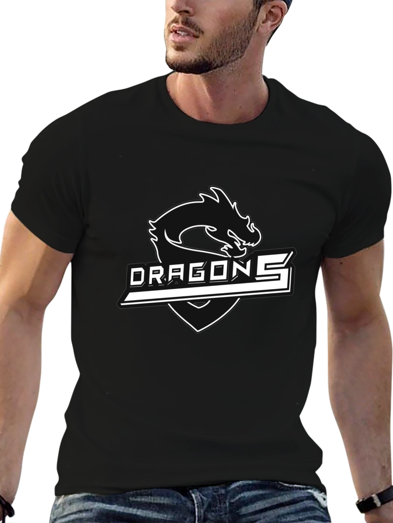 DragonS Graphic Black T-Shirt
