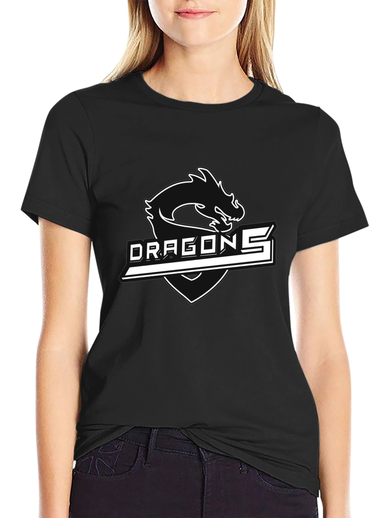 DragonS Graphic Black T-Shirt