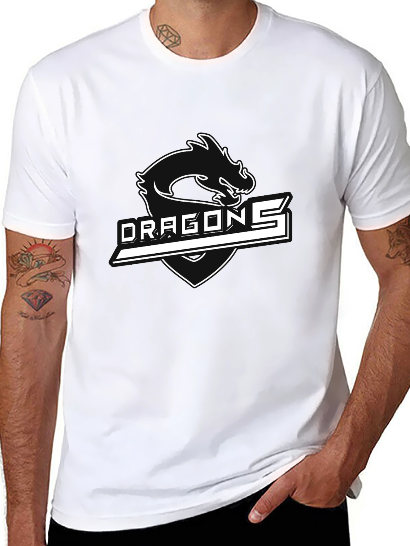 DragonS Graphic Black T-Shirt