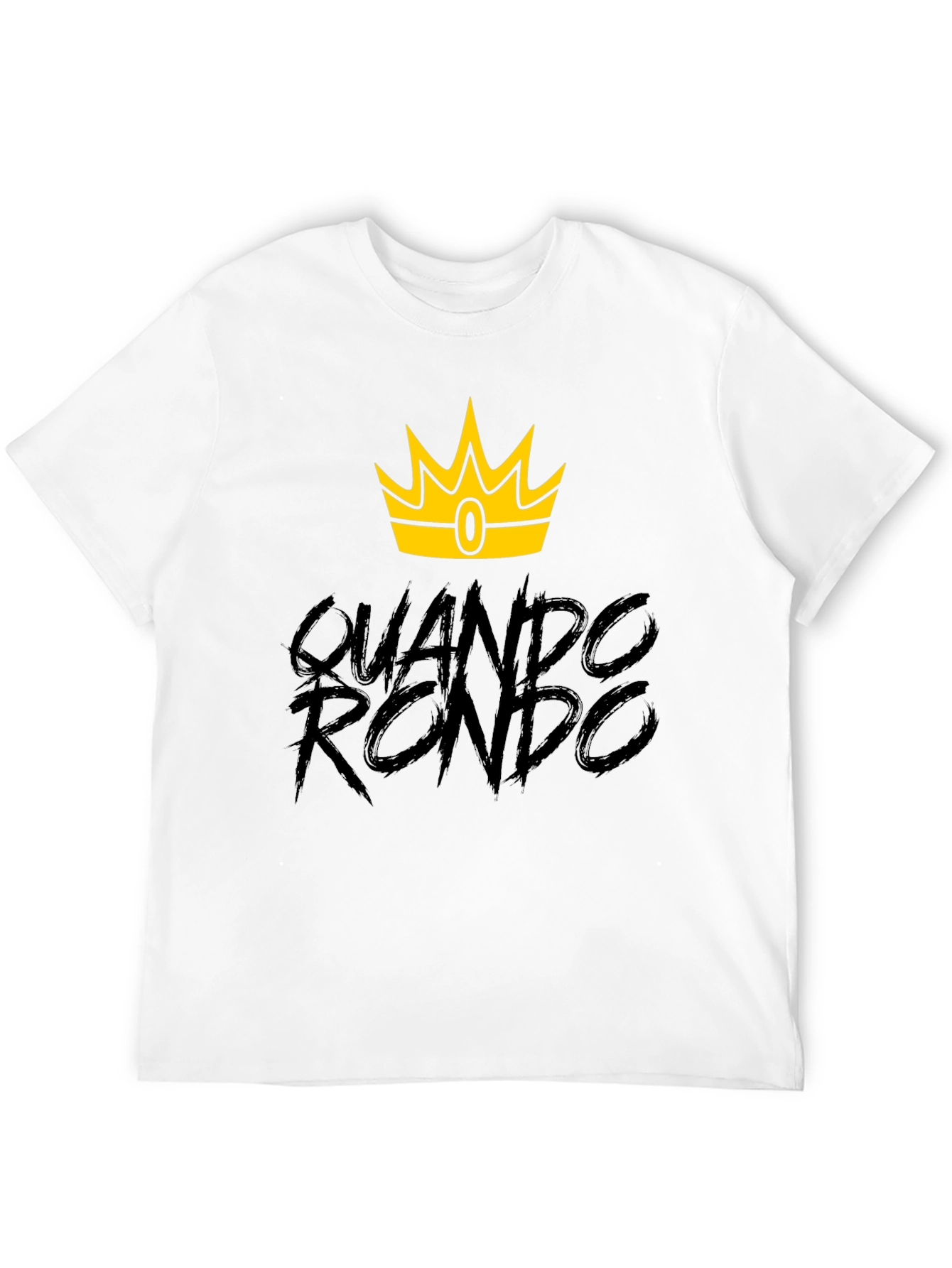 Quando Rondo Crown Graphic Tee - Black