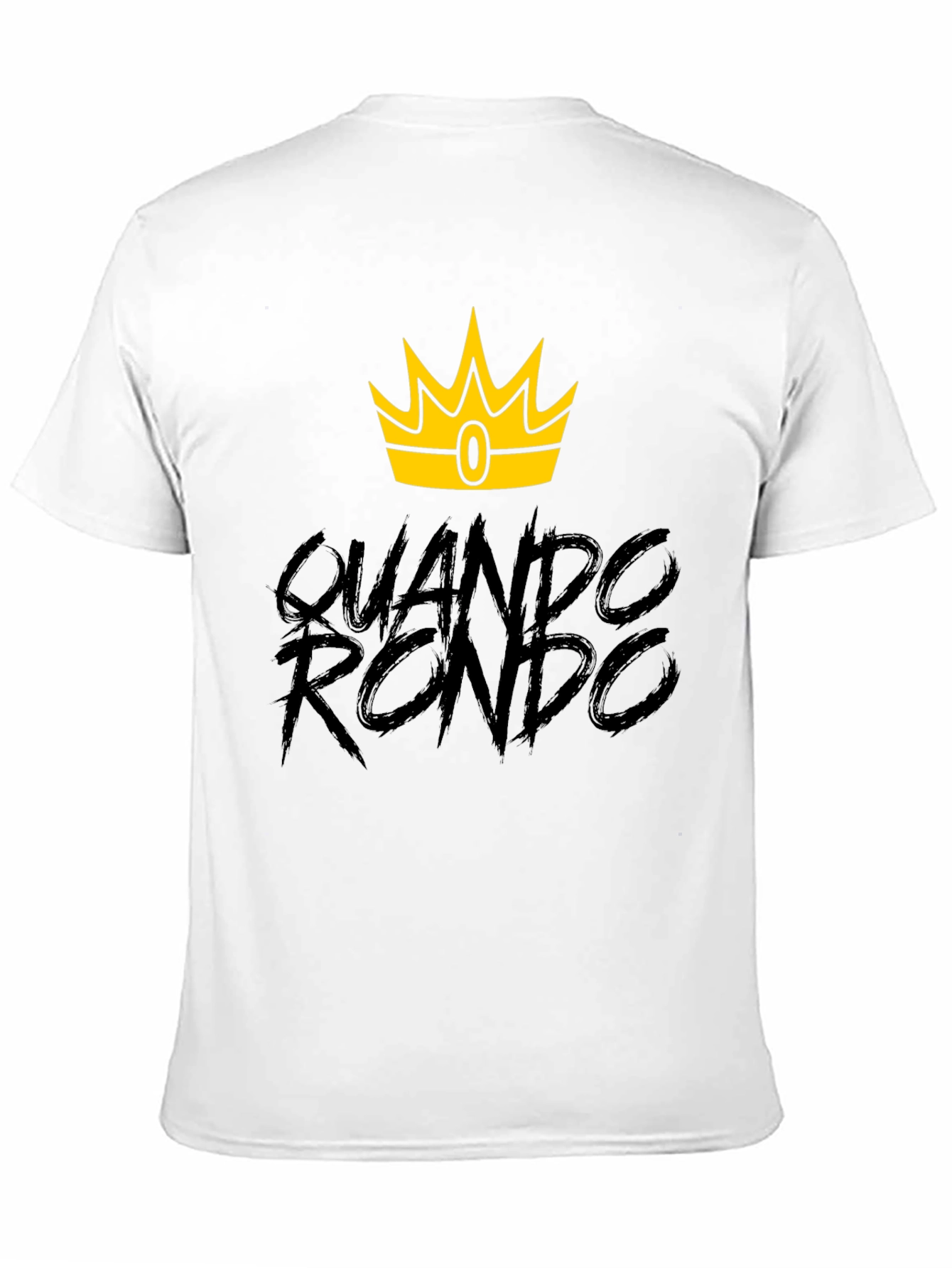 Quando Rondo Crown Graphic Tee - Black