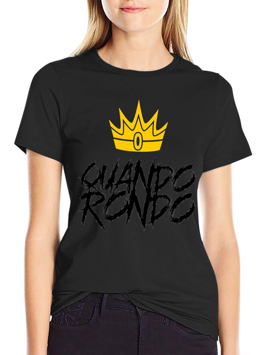 Quando Rondo Crown Graphic Tee - Black