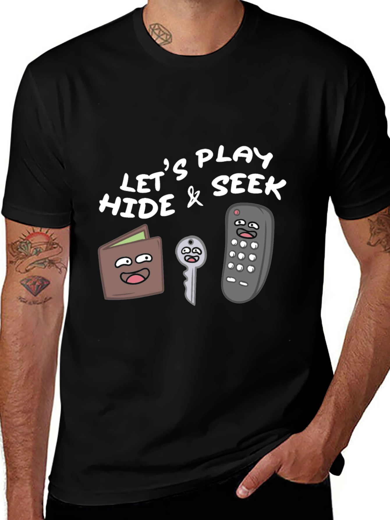 Play Hide & Seek Graphic Tee