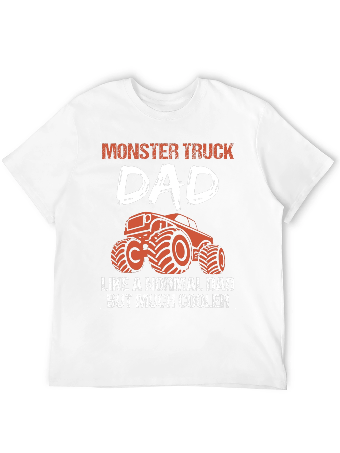 Monster Truck Dad Graphic T-Shirt