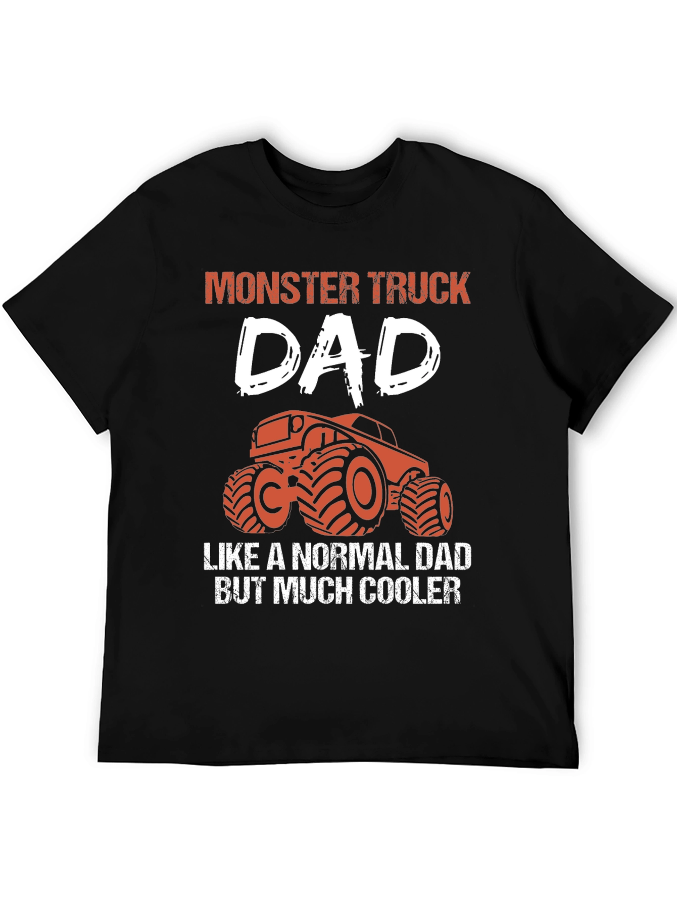 Monster Truck Dad Graphic T-Shirt